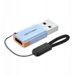 USB-C į USB-A adapteris Vention 3.1, 10 Gbit/s, mėlynas
