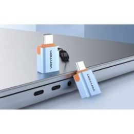 OTG adapteris USB-C į USB-A Vention, 3.1, pilkas