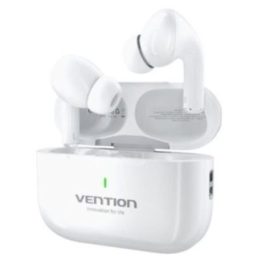 Belaidės ausinės Vention Echo Lite E11, Bluetooth 5.4, baltos