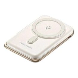 Belaidė išorinė baterija Vention, 20 W, 10 000 mAh, balta