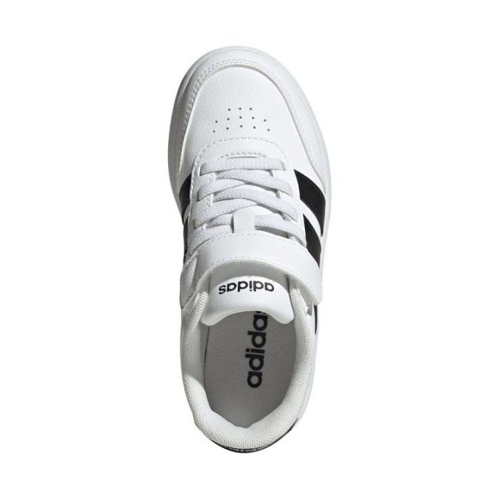Vaikiški sportiniai batai su lipuku adidas Breaknet 3.0 EL, balti