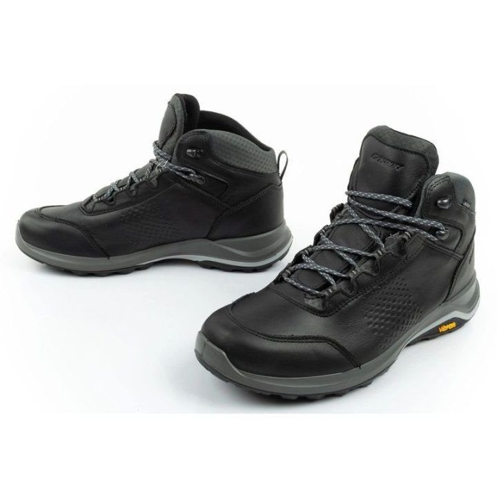 Vyriški žygio batai su SPO-TEX Grisport Nero Avon, juodi