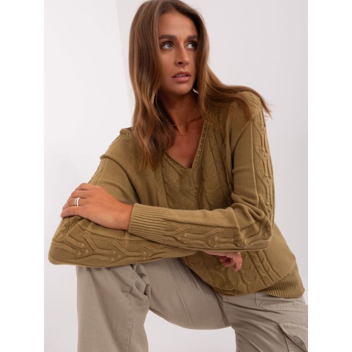 Megztinis olive
