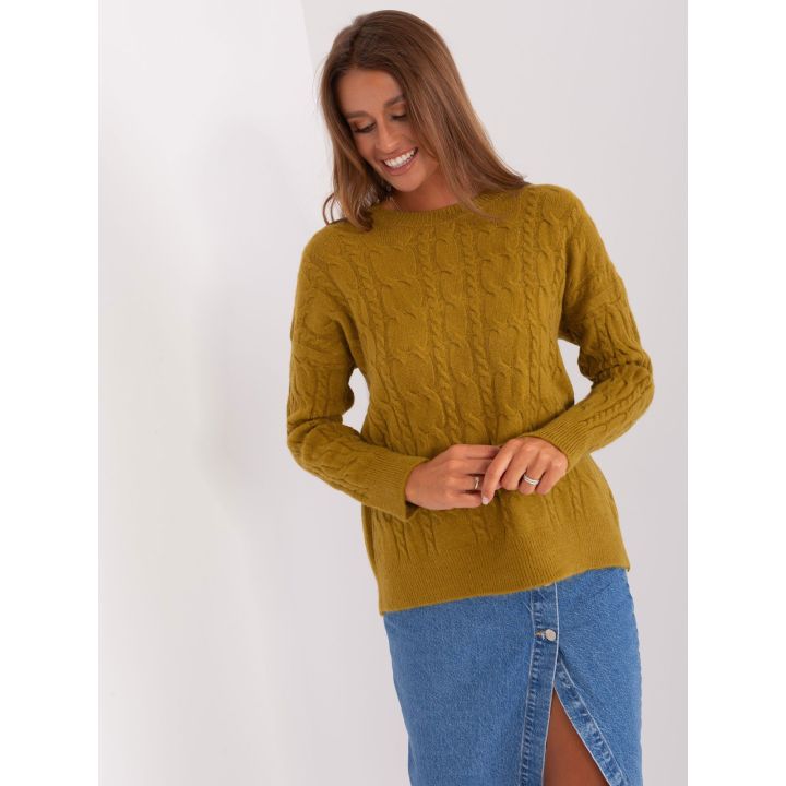 Megztinis olive