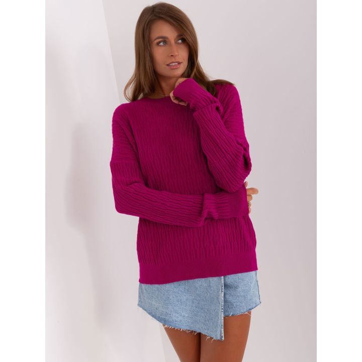 Megztinis violetinis