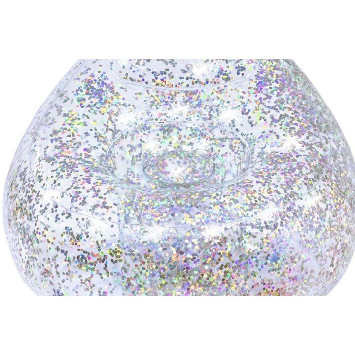 Vaikiškas blizgantis pripučiamas fotelis Bestway, 72 × 72 × 64 cm