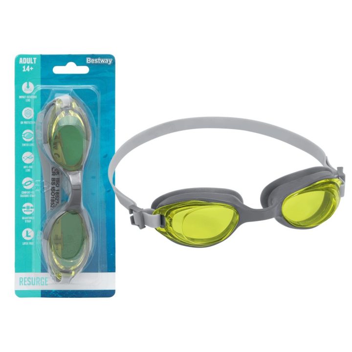 Plaukimo akiniai su UV filtru Bestway, pilki