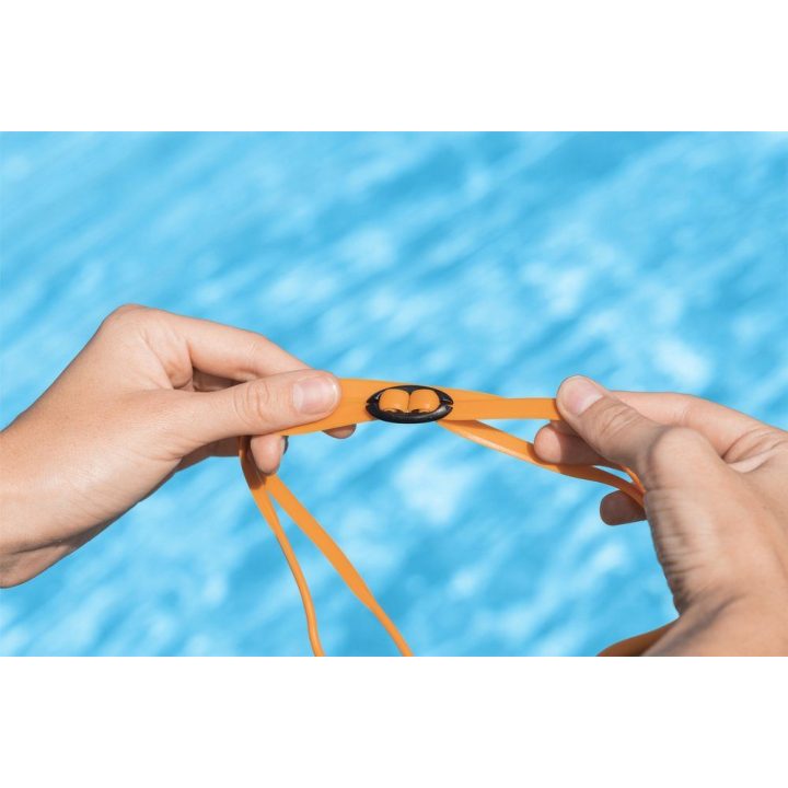 Plaukimo akiniai Bestway, 21 × 8,5 × 3,5 cm, juodi
