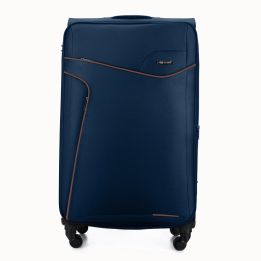 Didelis minkštas bagažas L Solier STL1651 navy-coffee