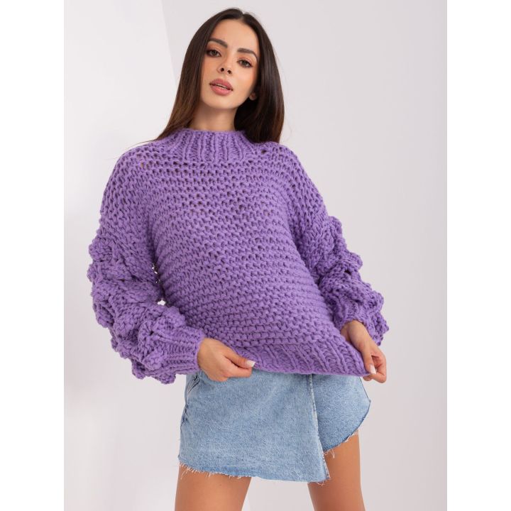 Violetinis megztinis