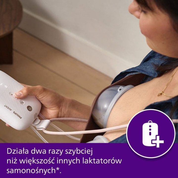 Dvigubas elektrinis laisvų rankų pientraukis Philips Avent