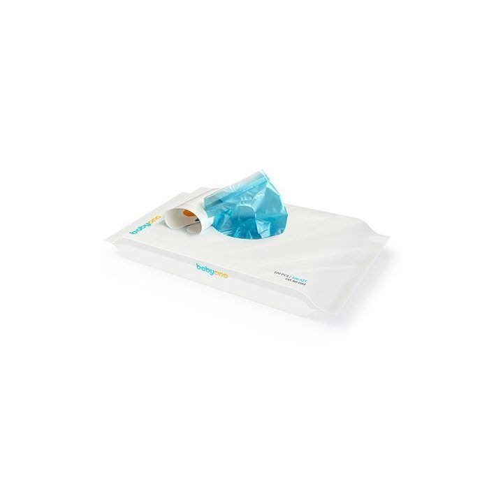 Kvapnūs maišeliai sauskelnėms BabyOno Take Care, 100 vnt., žydri