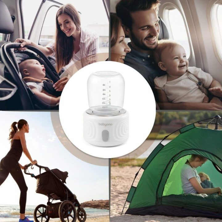 Nešiojamas buteliukų šildytuvas BabyOno, 9000 mAh