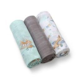 Bambukinių vystyklų rinkinys BabyOno Natural Bamboo, 70 × 70 cm