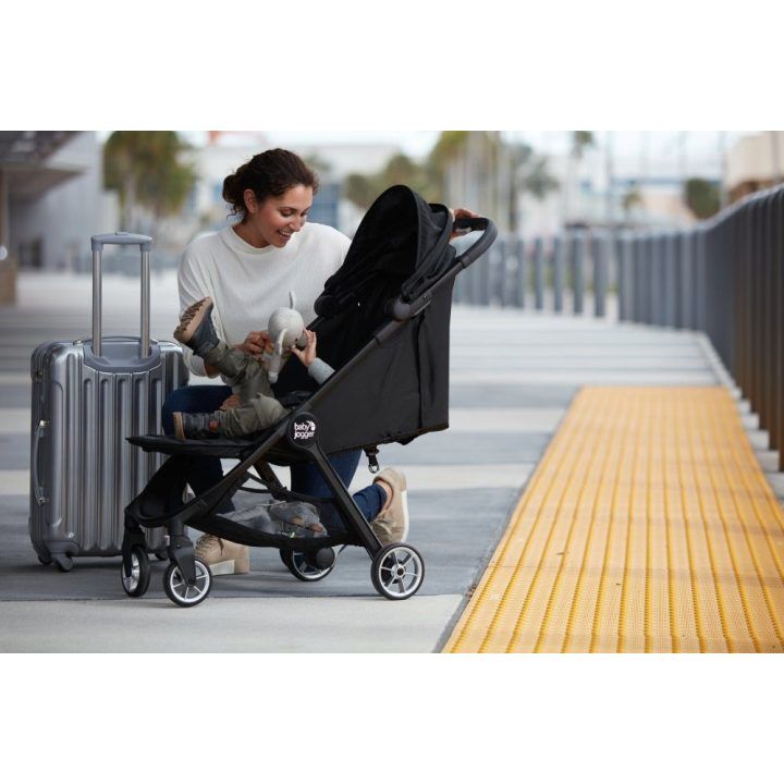 Daugiafunkcis vežimėlis Baby Jogger City Tour 2, juodas
