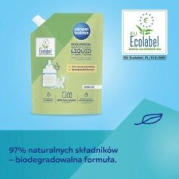 Buteliukų ploviklio papildymo pakuotė Canpol babies, 1000 ml