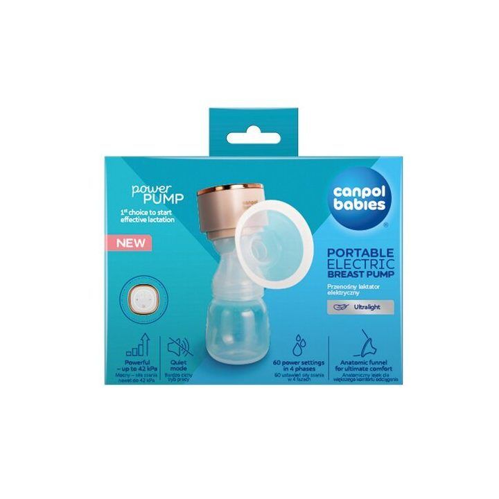 Nešiojamasis elektrinis pientraukis Canpol babies Power Pump