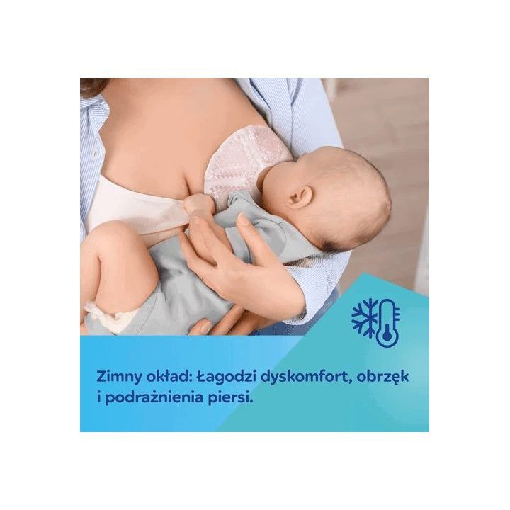 Šilti ir šalti gelio kompresai krūtims Canpol babies, 2 vnt