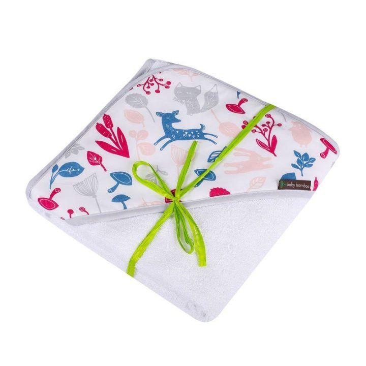 Bambukinis kūdikio maudymosi rankšluostis Duet Baby Baby Bamboo, 100 × 100