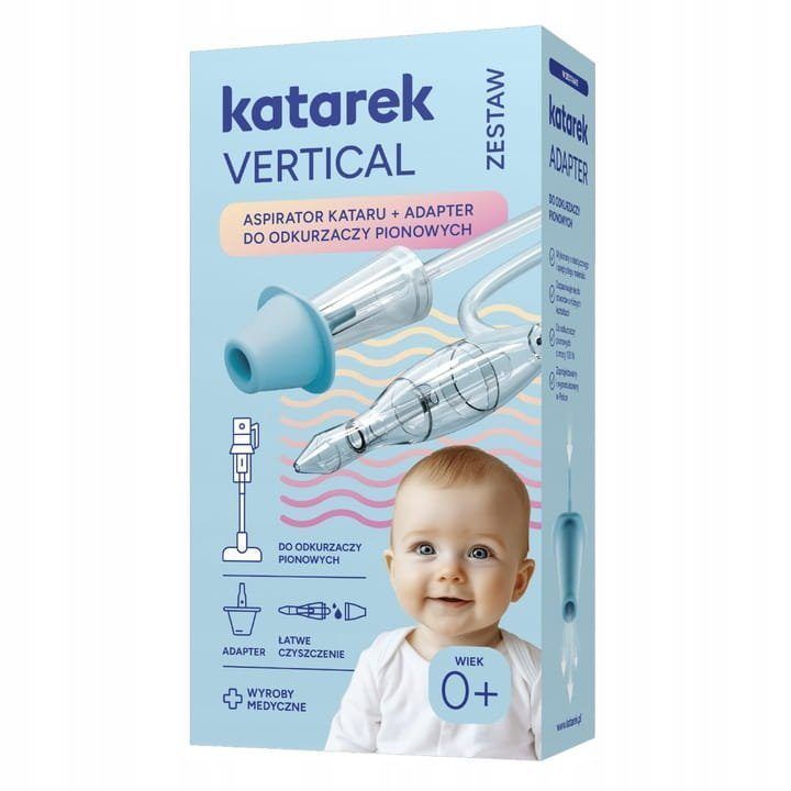 Nosies aspiratoriaus rinkinys su adapteriu Katarek Vertical