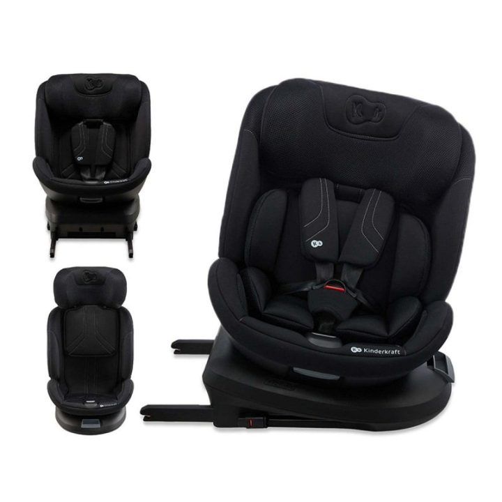 Automobilinė kėdutė Kinderkraft Xpedition 3 i-Size, juoda