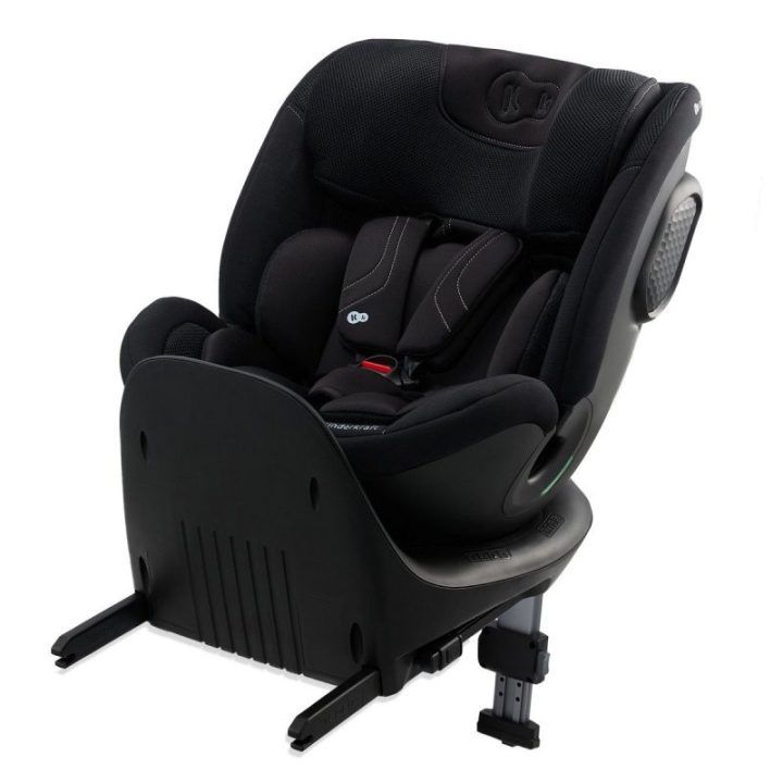 Vaikiška automobilinė kėdutė Kinderkraft XRider 2 i-Size, juoda