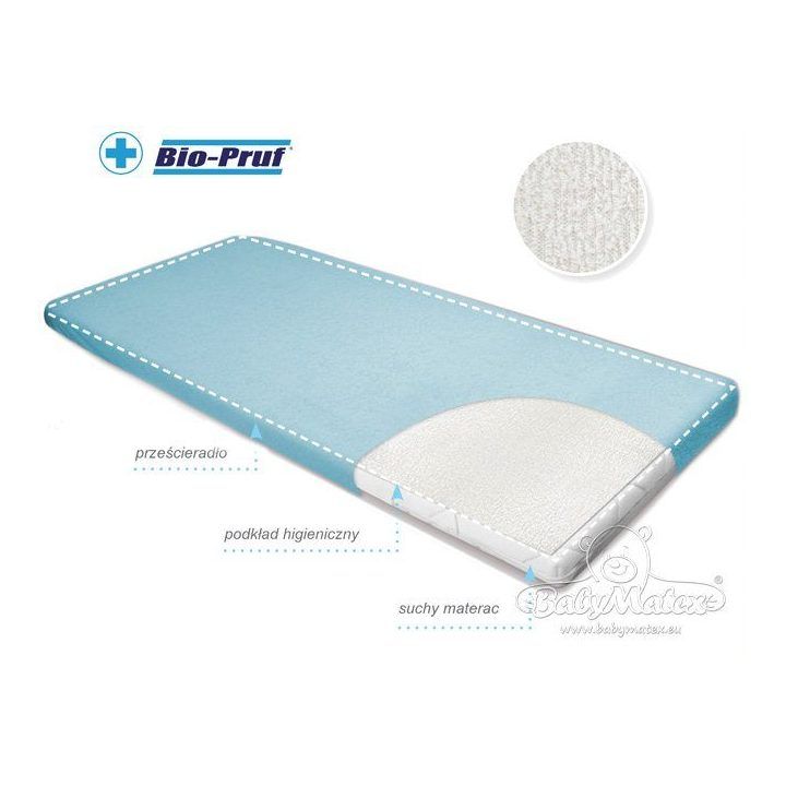 Vaikiškas neperšlampamas paklotas Matex Basic, 60 × 120 cm