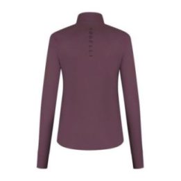 Bėgimo džemperis su užtrauktuku Rogelli Essential, violetinis