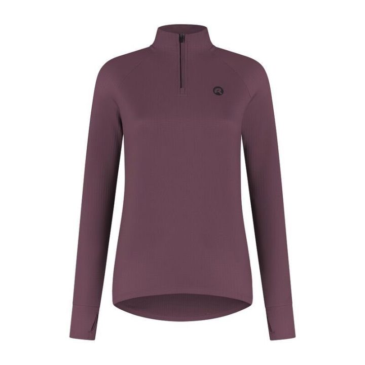 Bėgimo džemperis su užtrauktuku Rogelli Essential, violetinis