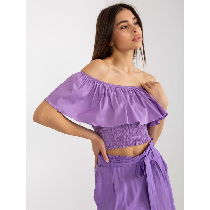 Violetinės spalvos viršus