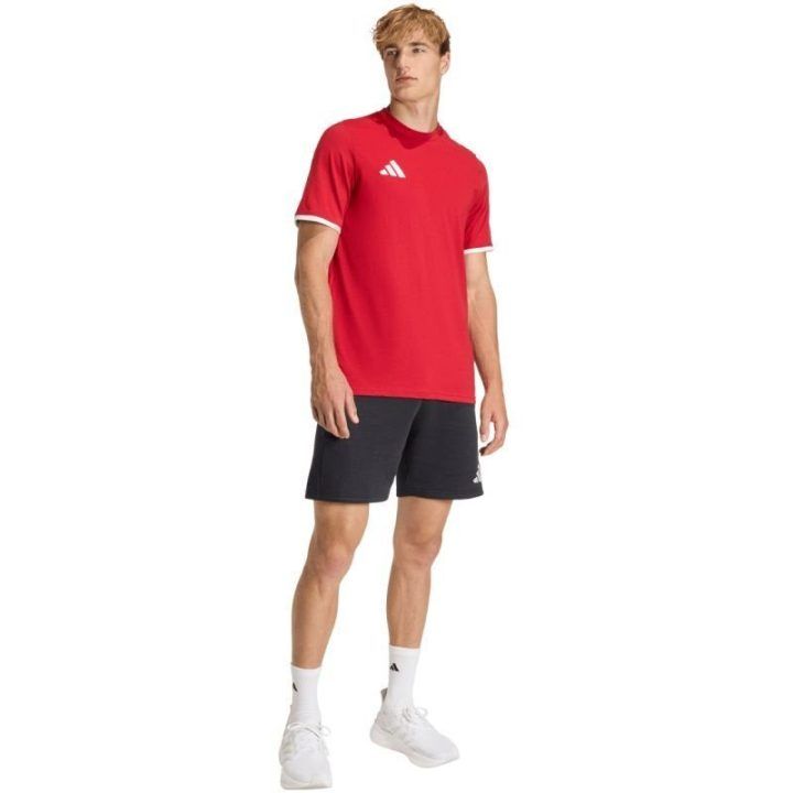 Vyriški medvilniniai marškinėliai adidas Entrada 26, raudoni