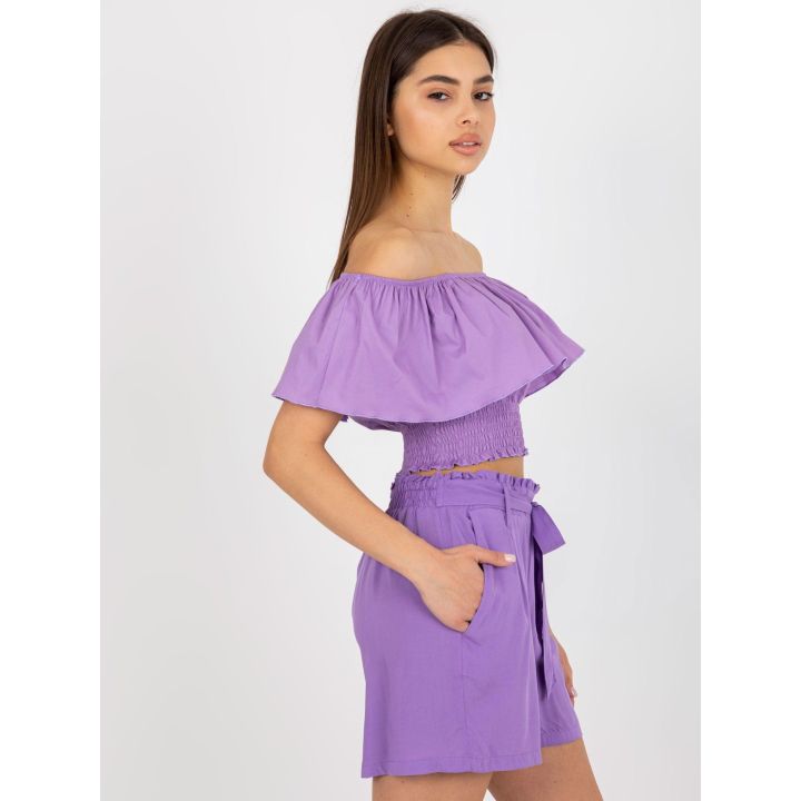 Violetinės spalvos viršus