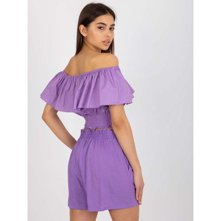 Violetinės spalvos viršus