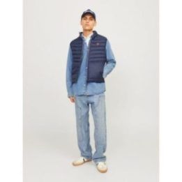 Pašiltinta liemenė Jack & Jones JJEMULTI, tamsiai mėlyna ir raudona