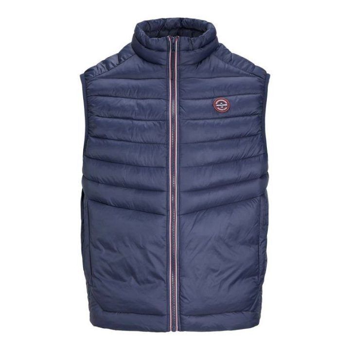 Pašiltinta liemenė Jack & Jones JJEMULTI, tamsiai mėlyna ir raudona