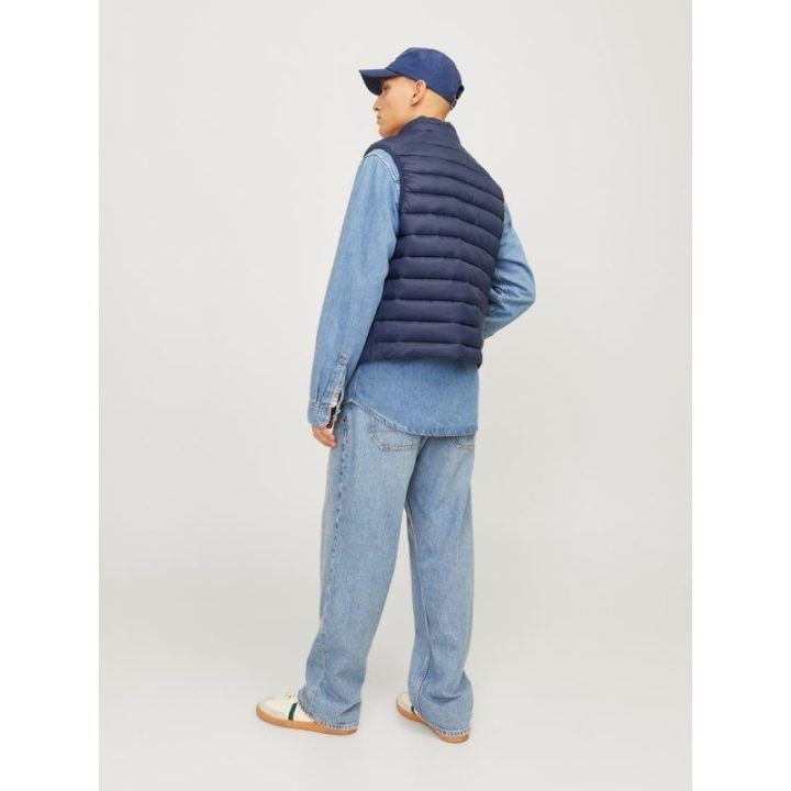 Pašiltinta liemenė Jack & Jones JJEMULTI, tamsiai mėlyna ir raudona