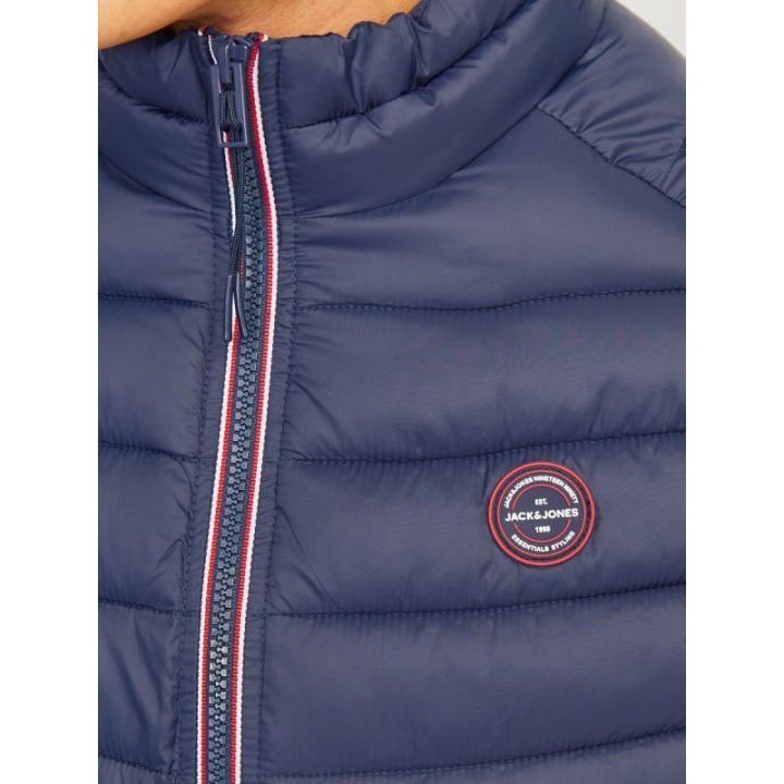 Pašiltinta liemenė Jack & Jones JJEMULTI, tamsiai mėlyna ir raudona