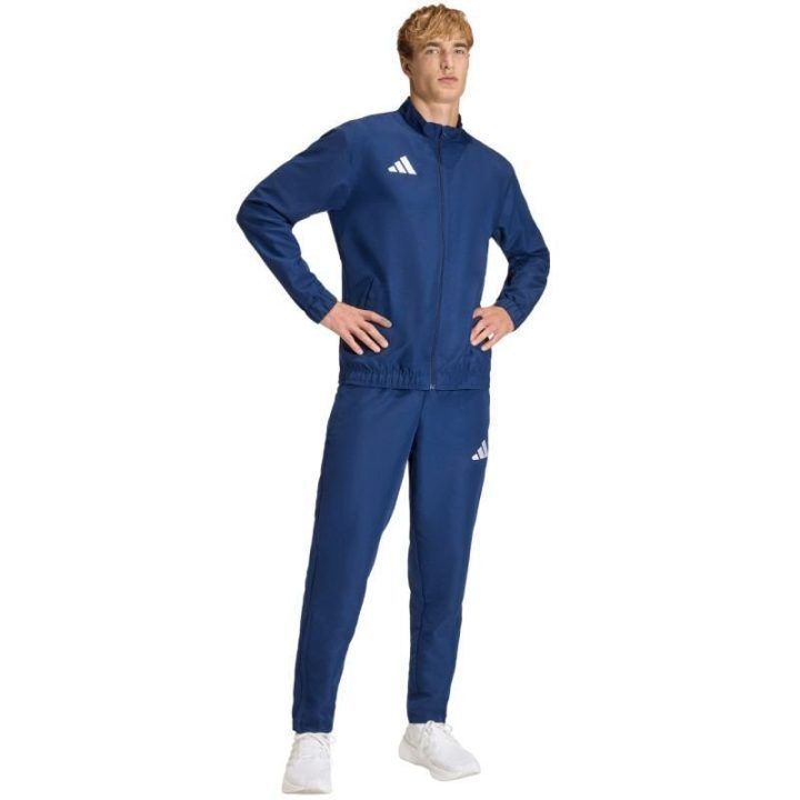 Vyriškos kelnės adidas Entrada 26 Presentation, tamsiai mėlynos