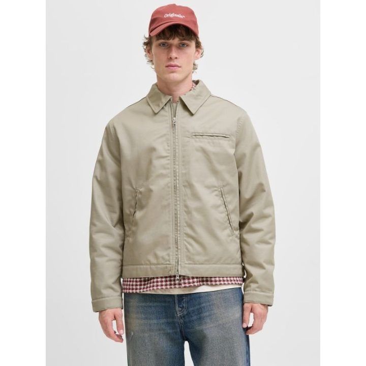 Pilotinė striukė Jack&Jones JORNORREBRO, lauro ąžuolo spalvos