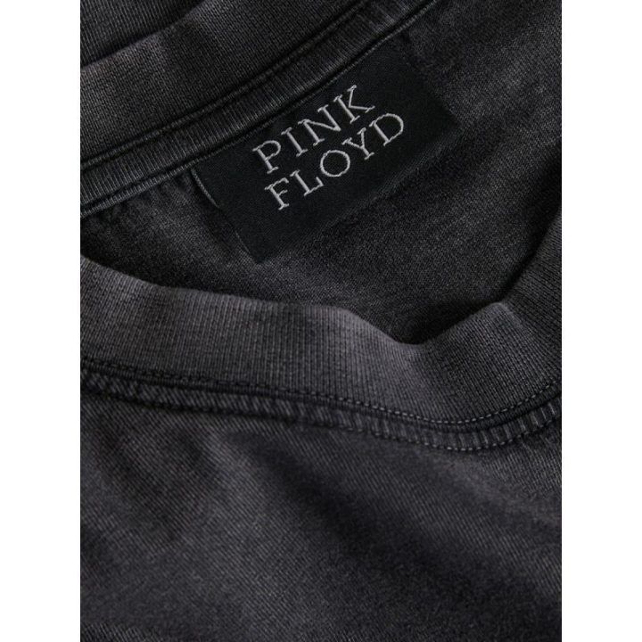 Marškinėliai su „Pink Floyd“ motyvu Jack&Jones, juodi