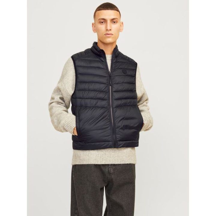 Vyriška dygsniuota liemenė Jack&Jones JJESPRINT, juoda