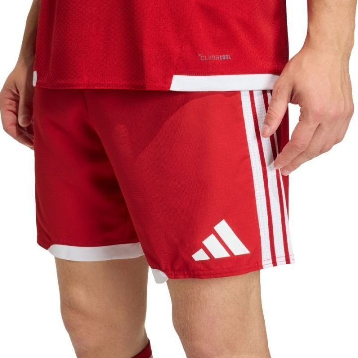 Vyriški futbolo šortai adidas Tiro 26 Competition Match, raudoni ir balti