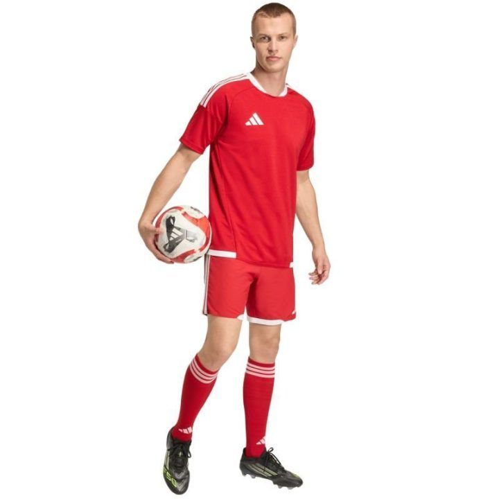 Vyriški futbolo šortai adidas Tiro 26 Competition Match, raudoni ir balti