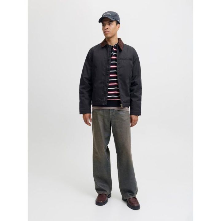 Aviatoriaus stiliaus striukė Jack&Jones Jornorrebro, juoda
