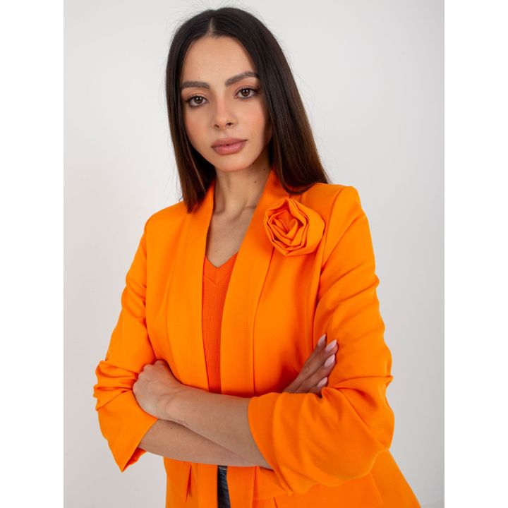 Fluo oranžinis švarkelis
