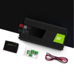 Įtampos keitiklis 12 V į 230 V Green Cell INV25, 1500/3000 W