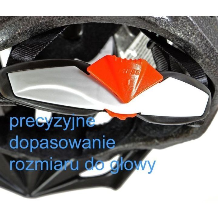 Reguliuojamas dviračio šalmas Dunlop MTB, raudonas