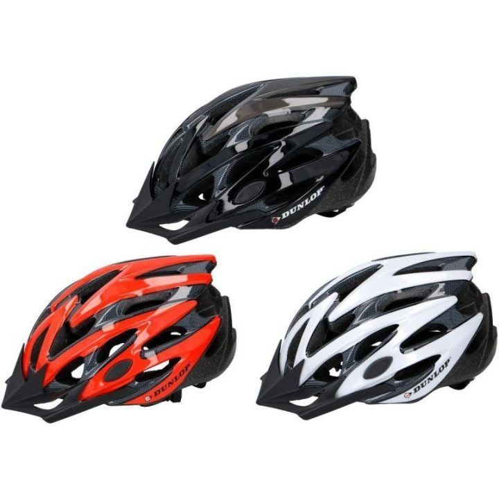 Reguliuojamas dviračio šalmas Dunlop MTB, juodas