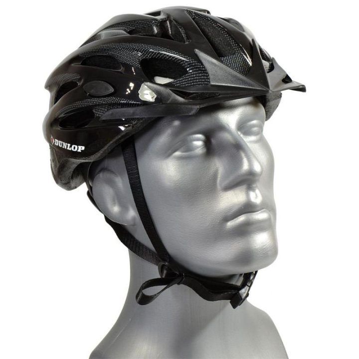 Reguliuojamas dviračio šalmas Dunlop MTB, juodas