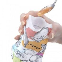 Daugkartinių maisto maišelių rinkinys Akuku, 5 vnt., 150 ml